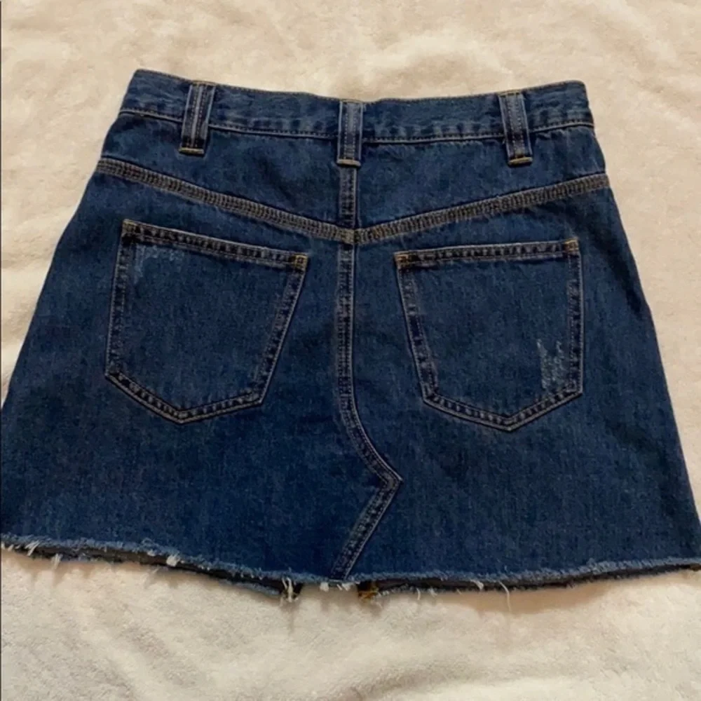 Free People Denim Mini Skirt - Picture 4 of 4